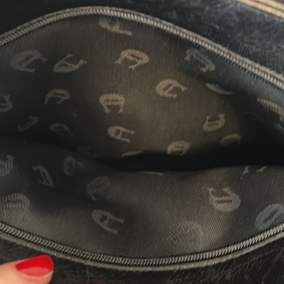 Vintage Etienne Aigner black leather purse - Picture 8 of 15